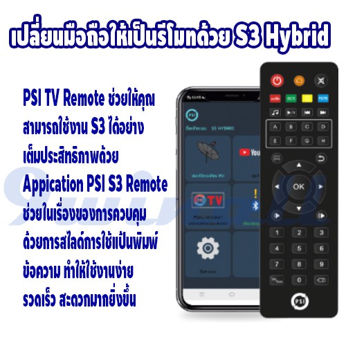 ลดพิเศษ-50-เครื่อง-เท่านั้น-psi-s3-hybrid-กล่องดาวเทียม-พีเอสไอ-เอส3-ไฮบริด-ไม่ต้องใช้จาน-สามารถดูทีวีผ่าน-wifi-ได้