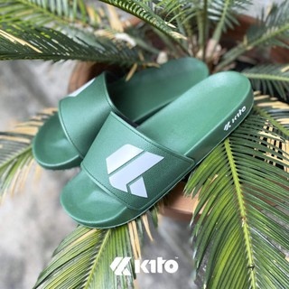 ถูกที่สุด!! Kito Dance รุ่น AH21 Green เขียว  แท้100% ส่งพร้อมกล่องทุกคุ่ รองเท้าแตะลำลองชาย-หญิง ไซส์ 36-42