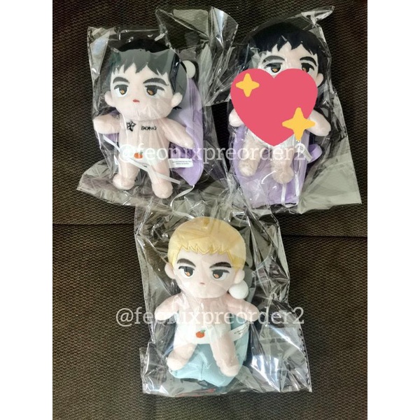 พร้อมส่ง-little-donos-15cm-ตุ๊กตา-นิวอิสต์-nuest-แบคโฮ-ดงโฮ