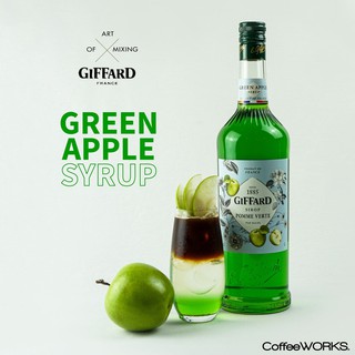 GIFFARD SYRUP GREEN APPLE