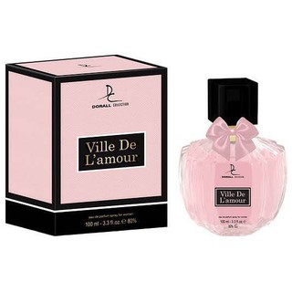 ภาพขนาดย่อของสินค้า🌟ขายดี🌟 [น้ำหอม DC] Dorall Collection Ville De L'amour for Women 100 ml.. [ของแท้นำเข้าจาก UAE]