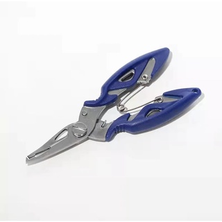 *1-2 วัน (ส่งไว ราคาส่ง)* คีมตกปลาสีฟ้า *Mini Fishing pliers   แข็งแรง ทนทาน* มี2 ขนาด S / M【ARIES168】