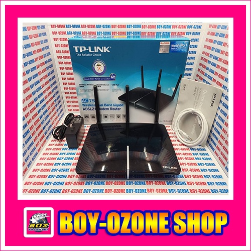 TP-LINK ARCHER D2 Wireless Dual Band Gigabit Router | Shopee Thailand