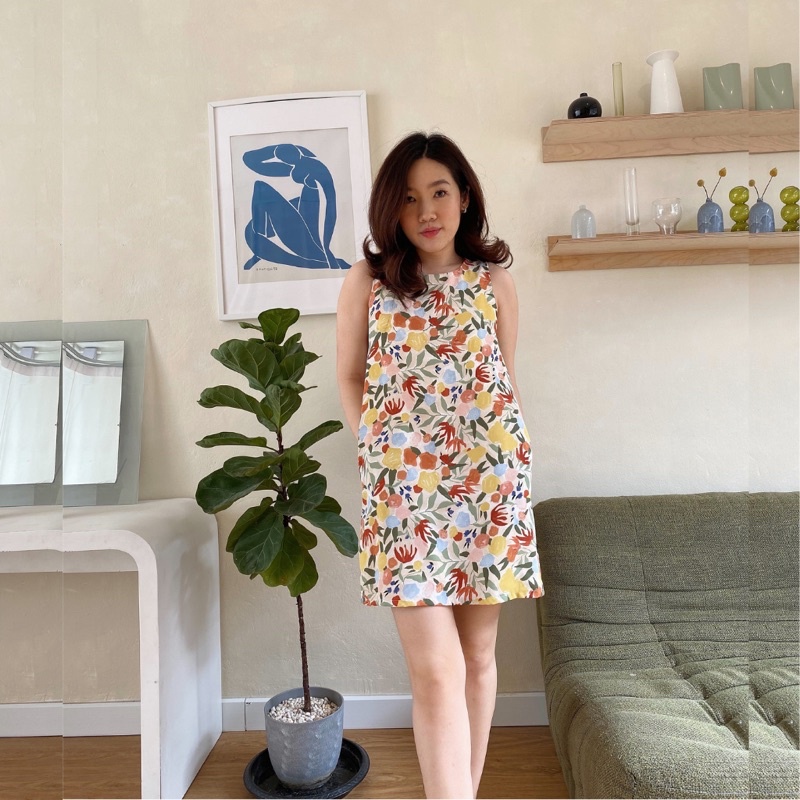 ภาพหน้าปกสินค้าWinnie P. เดรสแขนกุด จากร้าน 93favorsofficial บน Shopee