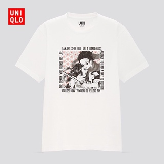 New In Stock Uniqlo (UNIQLO) Mens/Parent-child (UT) Comic Print T-shirt (Short Sleeve) Demon Slayer Series 438422 TGGD