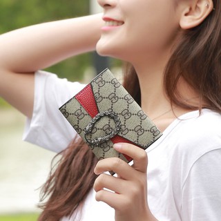 ภาพขนาดย่อของภาพหน้าปกสินค้าKorean Baellery KD896 กระเป๋าสตางค์ใบสั้น ผลิตจากหนังPU กระเป๋าแฟชั่นผู้หญิง สินค้ามาใหม่ จากร้าน koreandesign บน Shopee