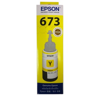 Epson 673200 Y หมึกแท้ สีเหลือง จำนวน 1 ชิ้น