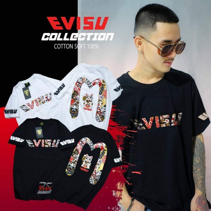 รูปภาพของตัวเอ็ม เสื้อยืด EVISU เสื้อยืด OFF WHITE งานกระแสมาแรง ️ ️สินค้าเกรดพรีเมี่ยมลองเช็คราคา