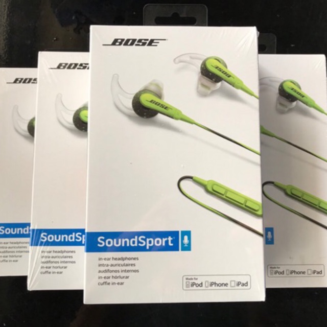 หูฟัง Bose ของแท้ รุ่น SoundSport inear headphones Apple devices