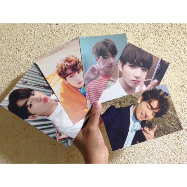 postcard-bts-jungkook-โปสการ์ดบีทีเอสจองกุก-6-4-นิ้ว