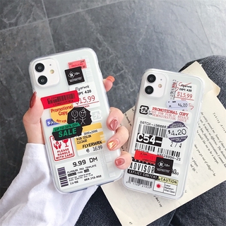 เคสโทรศัพท์มือถือ ลายบาร์โค้ด สําหรับ Vivo V21 Y72 Y52 Y20s G Y20 Y12s V19 V17 Y50 Y30 Y17 Y15 Y12 V15 Y20s S1 Y71 Y81 Y83 Y71I Y81I 5G H542