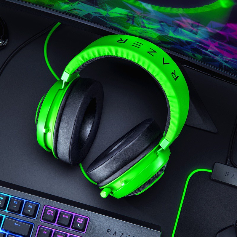 มีสินค้า-หูฟัง-razer-kraken-pro-v2-หูฟังเกมมิ่ง-หูฟังคอมพิวเตอร์พร้อมไมค-หูฟังครอบหัว-รับประกัน-1-ปี