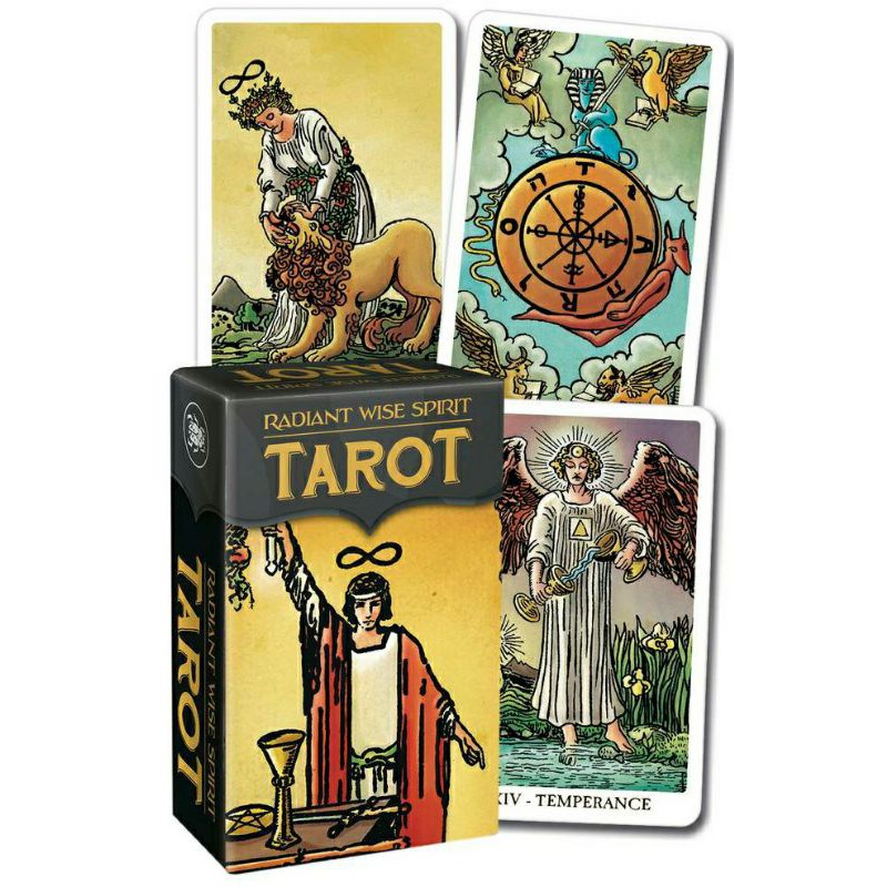 ไพ่ไรเดอร์เวทขนาดพกพา-radiant-wise-spirit-tarot-mini-ไพ่ยิปซีแท้ลดราคา-ไพ่ยิปซี-ไพ่ทาโร่ต์-ไพ่ออราเคิล-tarot-oracle-card