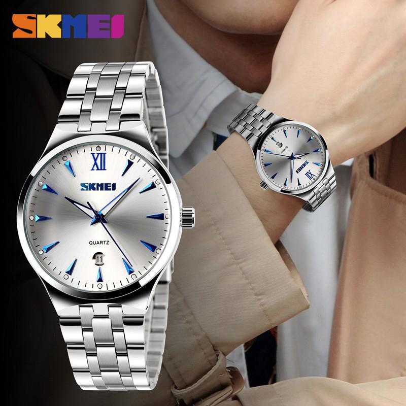 ภาพขนาดย่อของภาพหน้าปกสินค้าSKMEI นาฬิกาข้อมือควอตซ์ แบบกันน้ำ สำหรับผู้ชายและผู้หญิง จากร้าน skimei.th บน Shopee ภาพที่ 1
