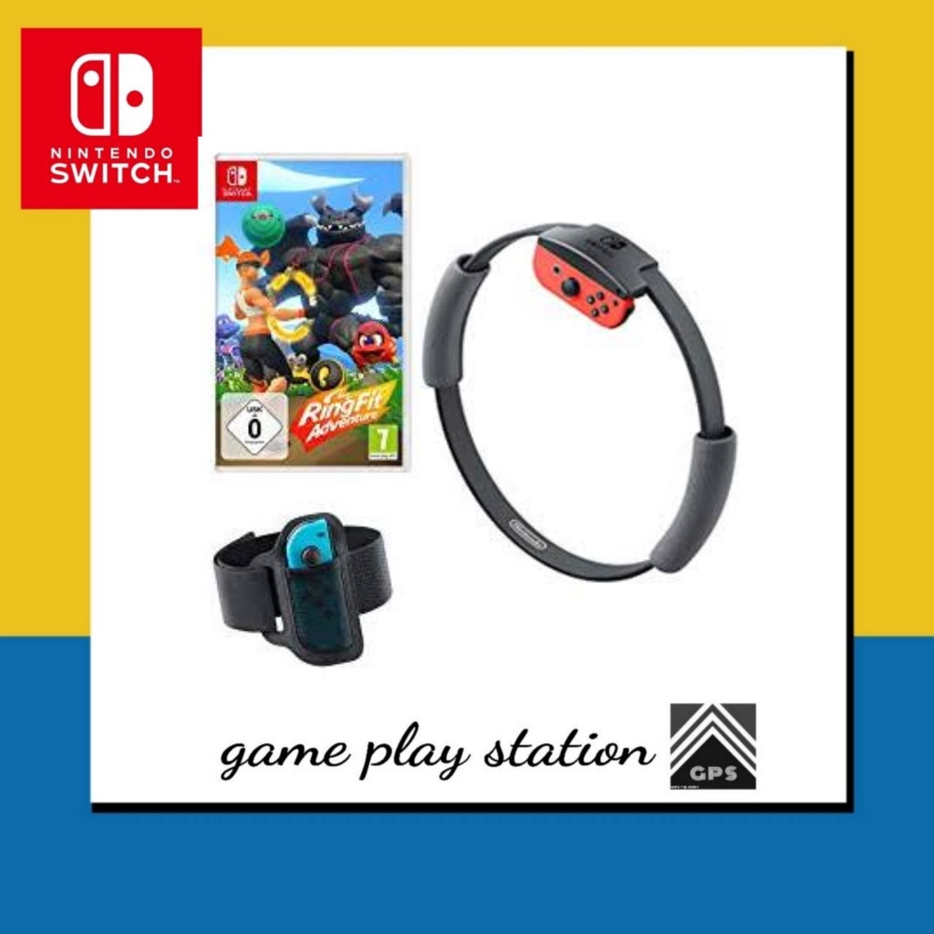 ภาพหน้าปกสินค้าnintendo switch ring fit adventure ( english zone 2 ) ต้องมีเครื่อง switch ก่อนนะค่ะ จากร้าน tuktick2010 บน Shopee