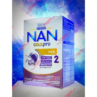 Nestle NAN Goldpro HA2 แนนโกลด์โปร สูตร2 (700 g.) ป้องกันเกิดภาวะภูมิแพ้ ย่อยง่าย พัฒนาสติปัญญา พร้อมส่ง Exp 2025ฃ