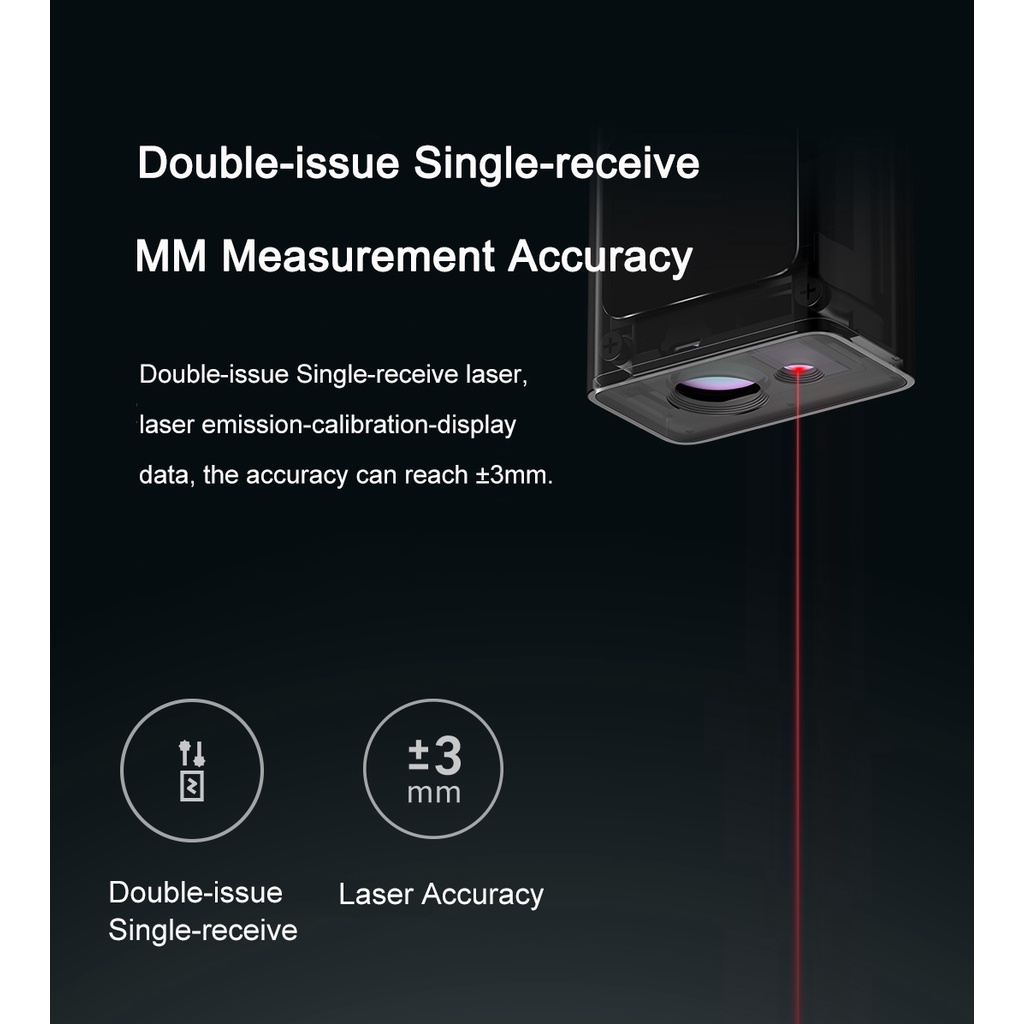 xiaomi-mijia-smart-laser-rangefinder-real-time-เครื่องวัดระยะ-มีความแม่นยำสูง-ใช้งานง่าย-ไม่ยุ่งยาก