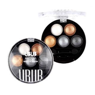 🌟UBUBห้าสีอายแชโดว์อบสามมิติแสงสะท้อนโลหะแบบพกพา