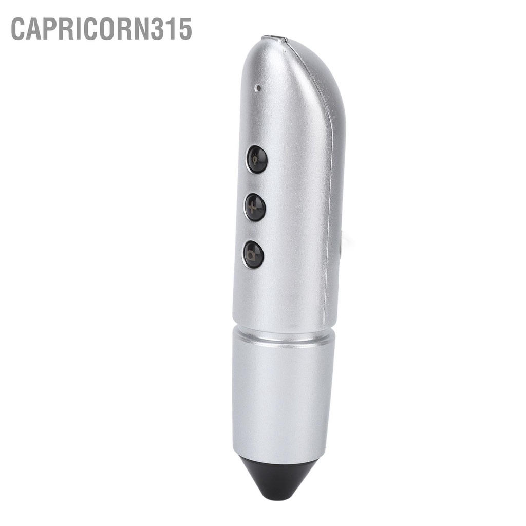 capricorn315-เครื่องตรวจจับขน-wifi-100x-กล้อง-2mp-วิเคราะห์สุขภาพหนังศีรษะ-รูขุมขน-สีเงิน