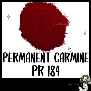 Pigment สีแดง permanent Carmine Red 184 *Non-Toxic* พิกเมนต์สำหรับทำ สีน้ำ สีน้ำมัน