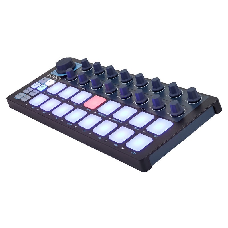 arturia-beatstep-black-edition-with-cables-แพตควบคุม-usb-midi-cv-และซีเควนเซอร์-16-เวโรซิตี้-รับประกัน-1-ปี