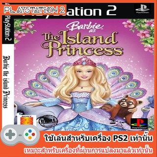 แผ่นเกมส์ PS2 - Barbie as The Island Princess (USA)