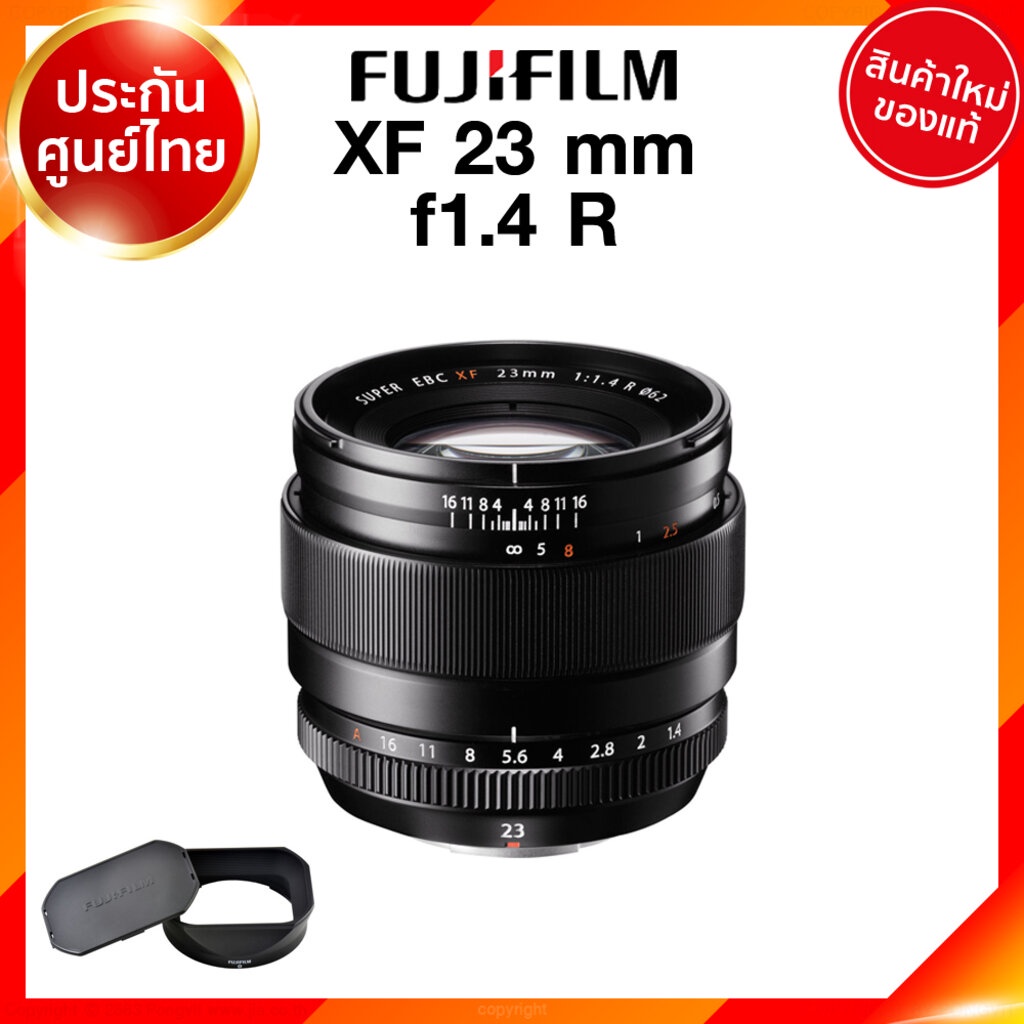 Fuji XF 23 f1.4 R Lens Fujifilm Fujinon เลนส์ ฟูจิ ประกันศูนย์ *เช็ค ...