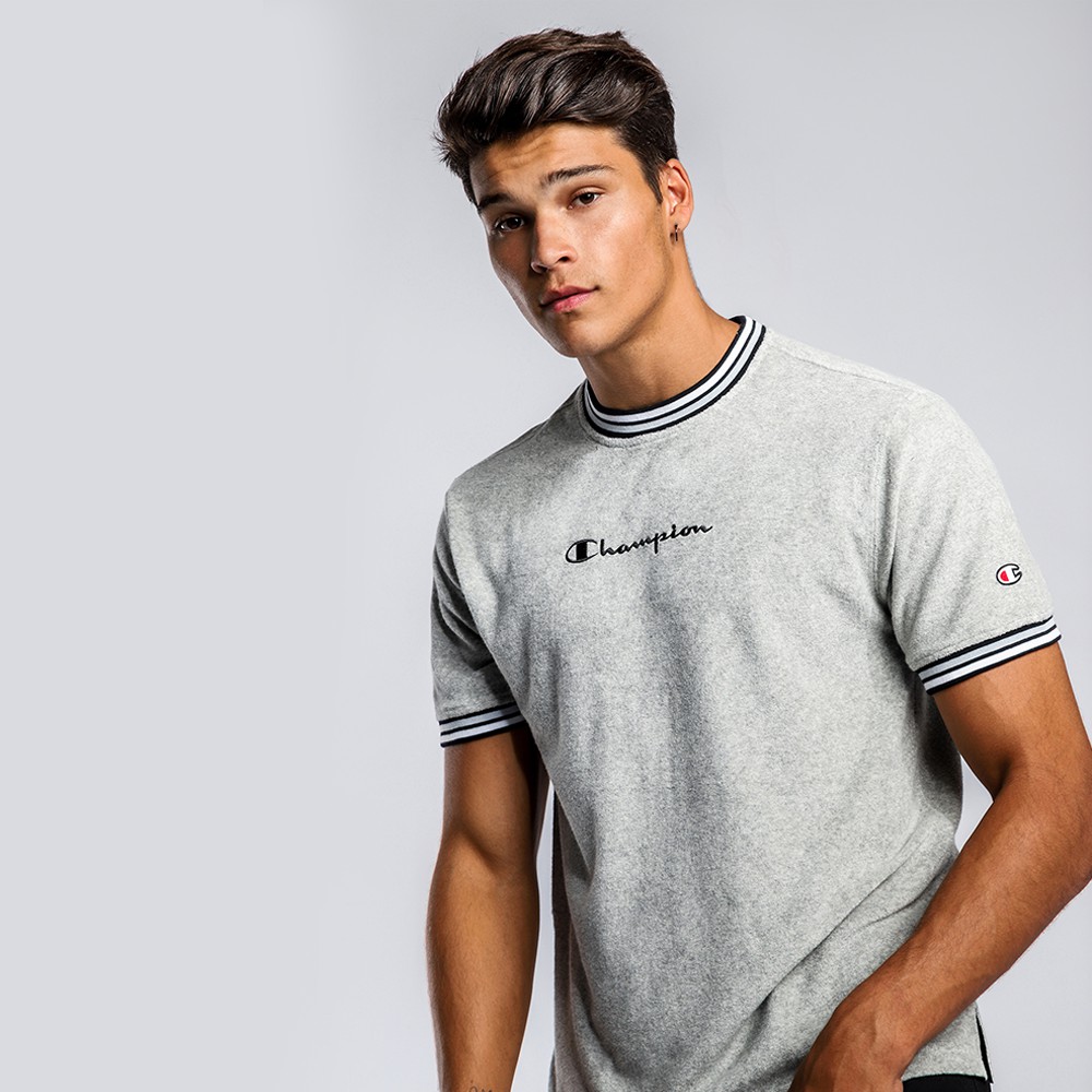Grey champion sales t shirt