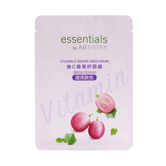 essentials-by-artistry-vitamin-b3-prunus-domestica-mask-refining-กล่อง-5แผ่น