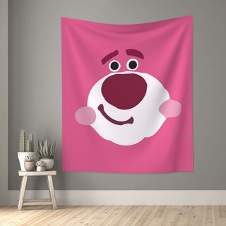 พรมแขวนผนัง ลายดิสนีย์ Toy Story Lotso ขนาด 60x51 นิ้ว สําหรับห้องนอน ห้องนั่งเล่น หอพัก