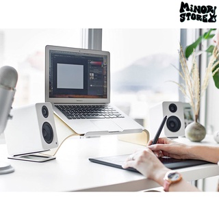 ภาพขนาดย่อของภาพหน้าปกสินค้า(ราคาต่อคู่) ส่งฟรี  Minor ST-02 Speaker stand ขาตั้งลำโพงขนาดเล็ก ขาตั้งลำโพง ขาตั้งลำโพงคอม (ราคาต่อคู่) จากร้าน minorstore_music บน Shopee