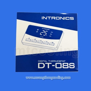 รีโมทแอร์แบบมีสาย จอดิจิตอล ยี่ห้อ Intronic รุ่น DT-08S