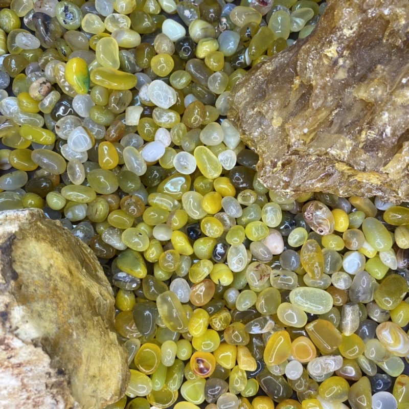 หิน-อาเกตเหลือง-agate-100g-โมรา-หินแห่งความสมดุล-หินอาเกต-คริสตัสหลากสี-หินสีมงคล-แร่ธรรมชาติ-หินแท้-หินธรรมชาติ