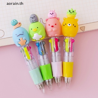 # ปากกาลูกลื่น ลายการ์ตูนน่ารัก ขนาดเล็ก สี่สี 0.5 มม. 1 ชิ้น