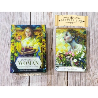 Portraits of a Woman ไพ่ออราเคิลแท้ลดราคา ไพ่ออราเคิล ไพ่ยิปซี ไพ่ทาโร่ต์ Tarot Oracle Card Decks