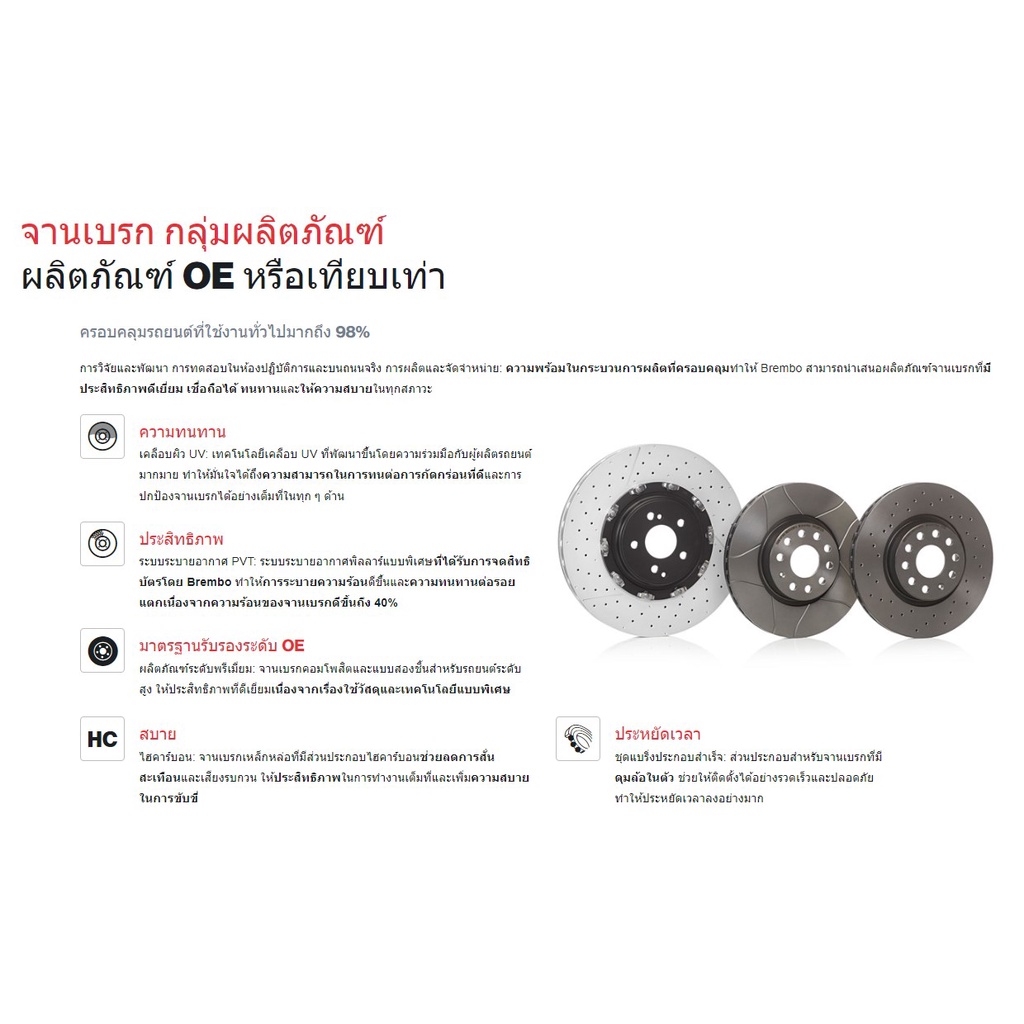 brembo-original-จานดิสเบรค-2-ใบ-จานดิสเบรคหลัง-จานเบรคหลัง-08-a273-11-brembo-สำหรับ-toyota-vios-1-5-ncp42-ปี2003-2006