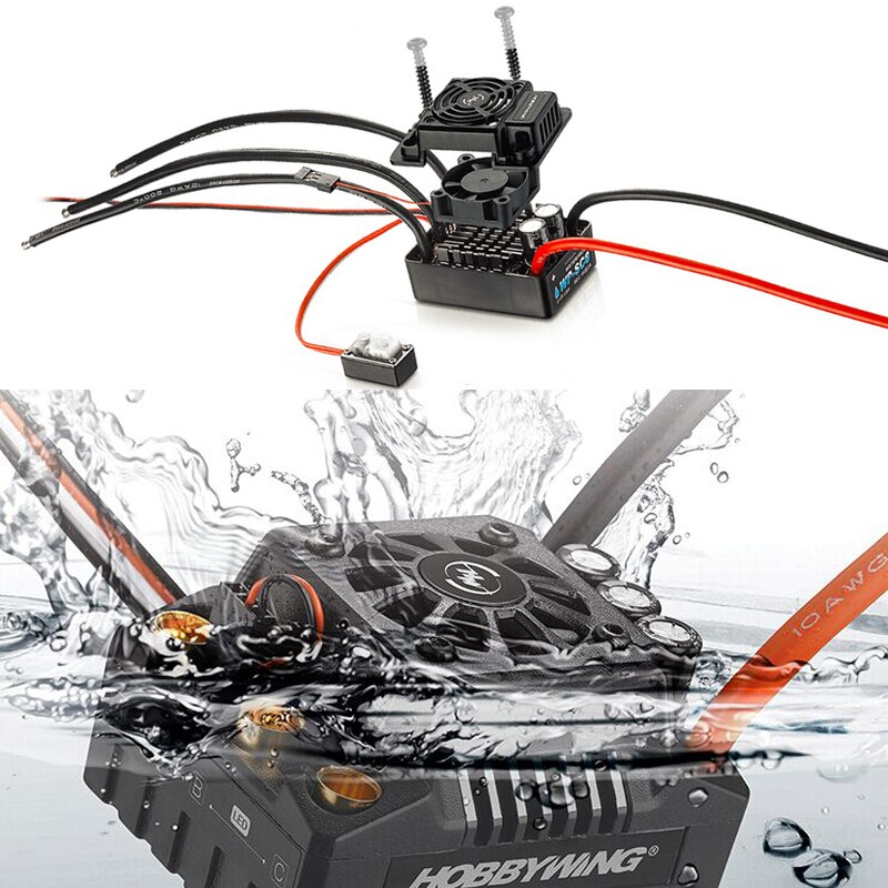 hobbywing-ezrun-wp-sc8-120a-อุปกรณ์ควบคุมความเร็ว-esc-กันน้ํา-สําหรับรถบรรทุกบังคับวิทยุ