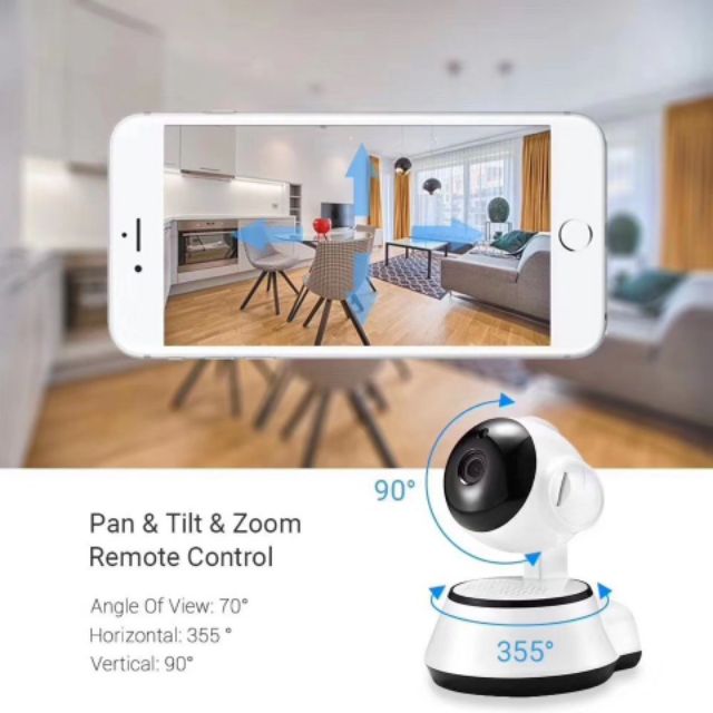 กล้องวงจรปิดไร้สาย-wifi-ip-camera-1080p-2-0ล้านพิกเซล-อินฟาเรดมองเห็นในที่มืด-แถมฟรีอะแดปเตอร์-app-v380-app-yiiot