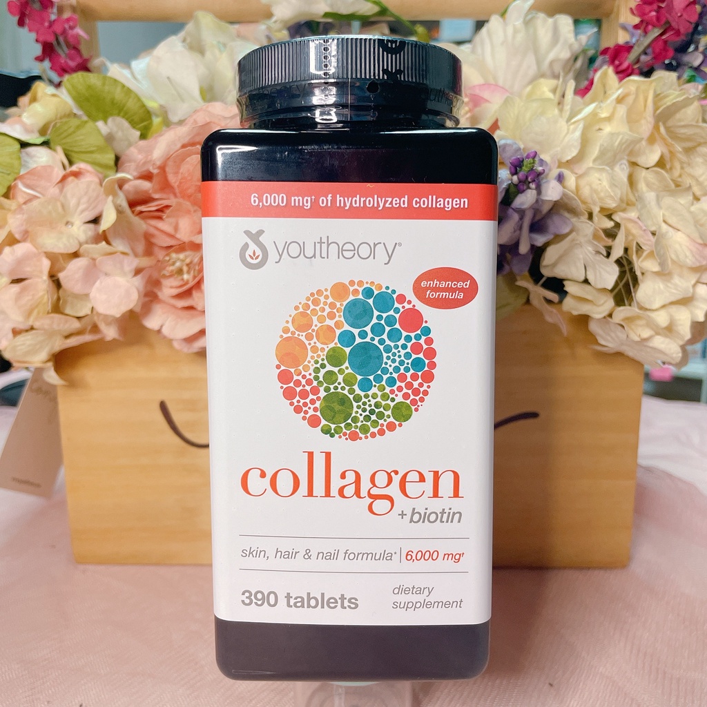 Youtheory Collagen Advanced Formula Type 1, 2 & 3 contains 18 amino