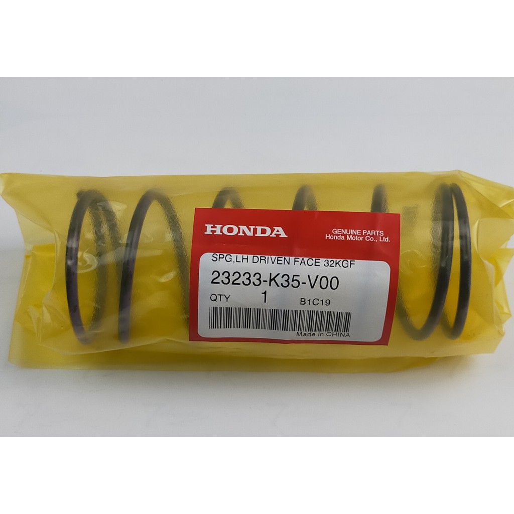 23233-k35-v00-สปริงหน้าสัมผัสของพูลเล่ย์ตาม-honda-click125-แท้ศูนย์