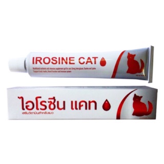 สินค้า IROSINE CAT เจลอาหารเสริมบำรุงเลือดสำหรับแมว ขนาด30 กรัม