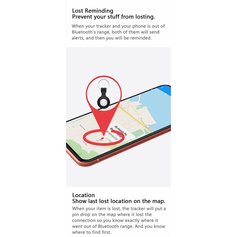 ติดตามจีพีเอสสมาร์ท-finder-ค้นหาที่สำคัญจีพีเอสติดตามไร้สายบลูทูธ-l-ocator-เด็กติดตามตำแหน่งติดตามสัตว์เลี้ยงสำหรับ-apple-airtag-อุปกรณ์เสริม-blue