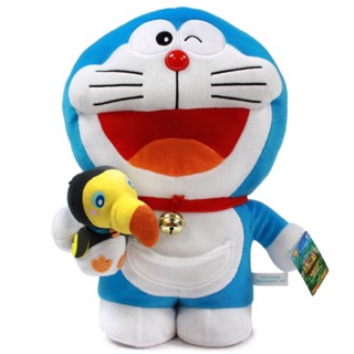 แท้ 100% จากญี่ปุ่น ตุ๊กตา ขนาด 40 cm. Movie Doraemon Nobita and Miraculous Island Extra Large Plush Doll