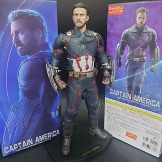 Crazy Toys​ Captain​ America​ Scale​ 1​:6 งานสวยสุดๆ​ ราคาถูก💥