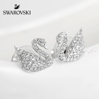 ต่างหู Swarovski เรียบง่าย สไตล์ยุโรป อเมริกัน บรรยากาศ อารมณ์ ต่างหู ต่างหู เป็นของขวัญวันวาเลนไทน์ สําหรับแฟนสาวของคุณ e413