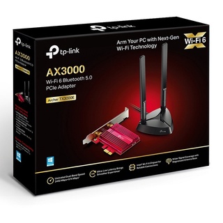 TP-LINK Archer TX3000E ตัวรับสัญญาณแบบ Pci-e รองรับ wifi 6 Bluetooth 5.0 AX3000   ประกันศูนย์ lifetime