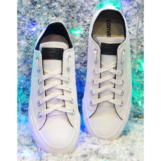 CONVERSE รุ่น ALL STAR KP OX WHITE รองเท้าผ้าใบ แฟชั่น สีขาว ใส่ได้ทุกเพศทุกวัย มือ1 ลิขสิทธิ์ของแท้ 100% มีของพร้อมส่ง