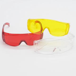 แว่นตาป้องกันแสงสีแดง / สีเหลือง / ขาวสำหรับดูแลช่องปาก