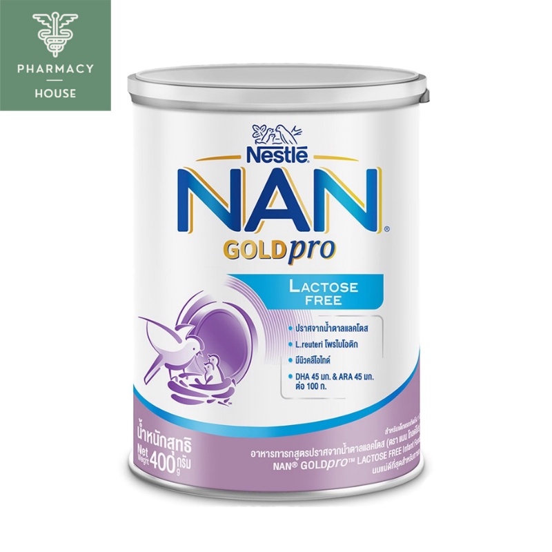 ภาพหน้าปกสินค้า***หมดอายุ31/7/2024*** Nan Gold Pro Lactose free 400 g.