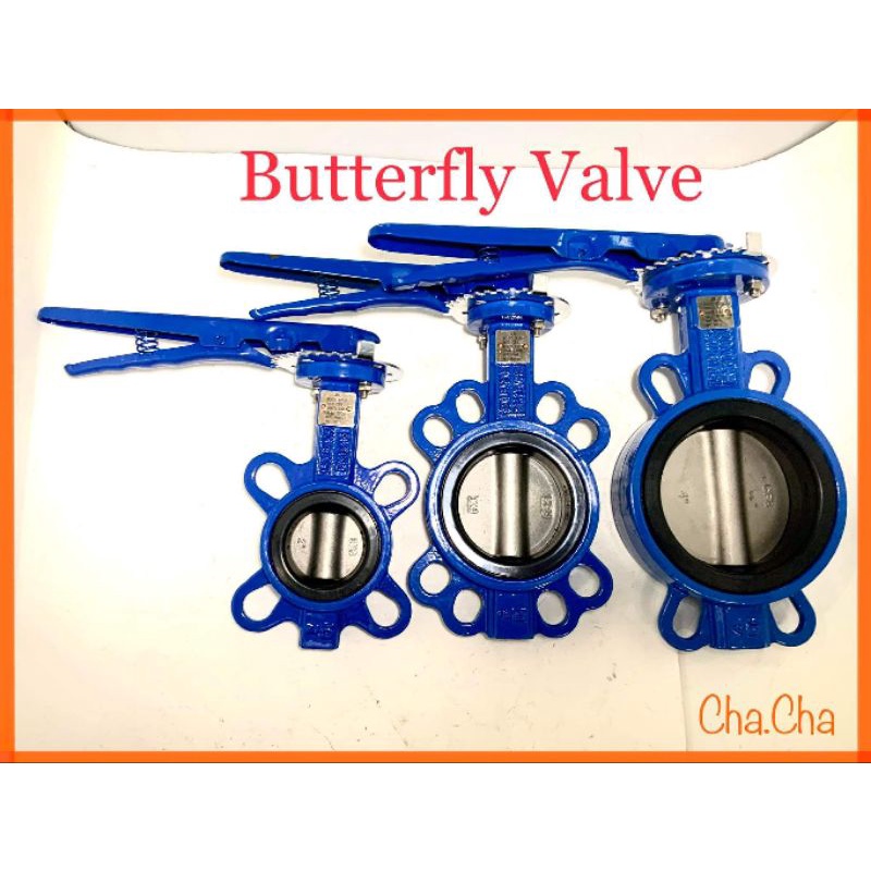 บัตเตอร์ฟลายวาล์ว-ขนาด2-3-4-6-butterfly-valve-วาล์วปีกผีเสื้อ-เหล็กหนาอย่างดี